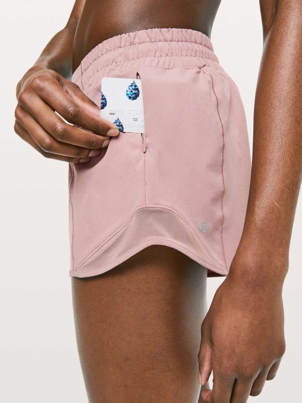Lululemon Hotty Hot Short II *Long 4" In Blush Rose Size 6
